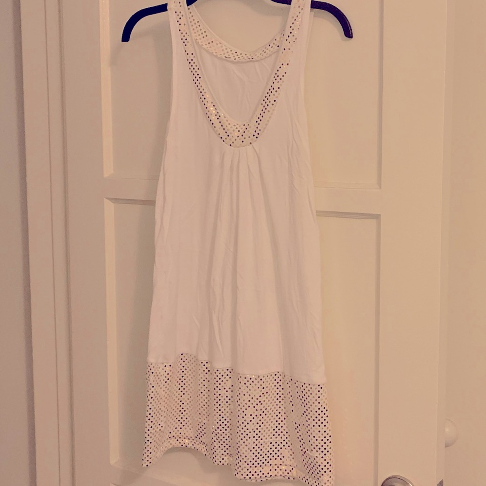 Dress with sparkle embellishments